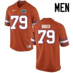 Men's Florida Gators #79 Dallas Bruch NCAA Nike Orange Authentic Stitched College Football Jersey YSU2862QD